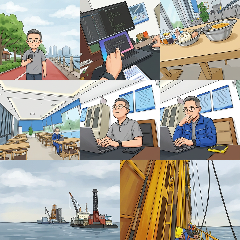 海风与屏幕