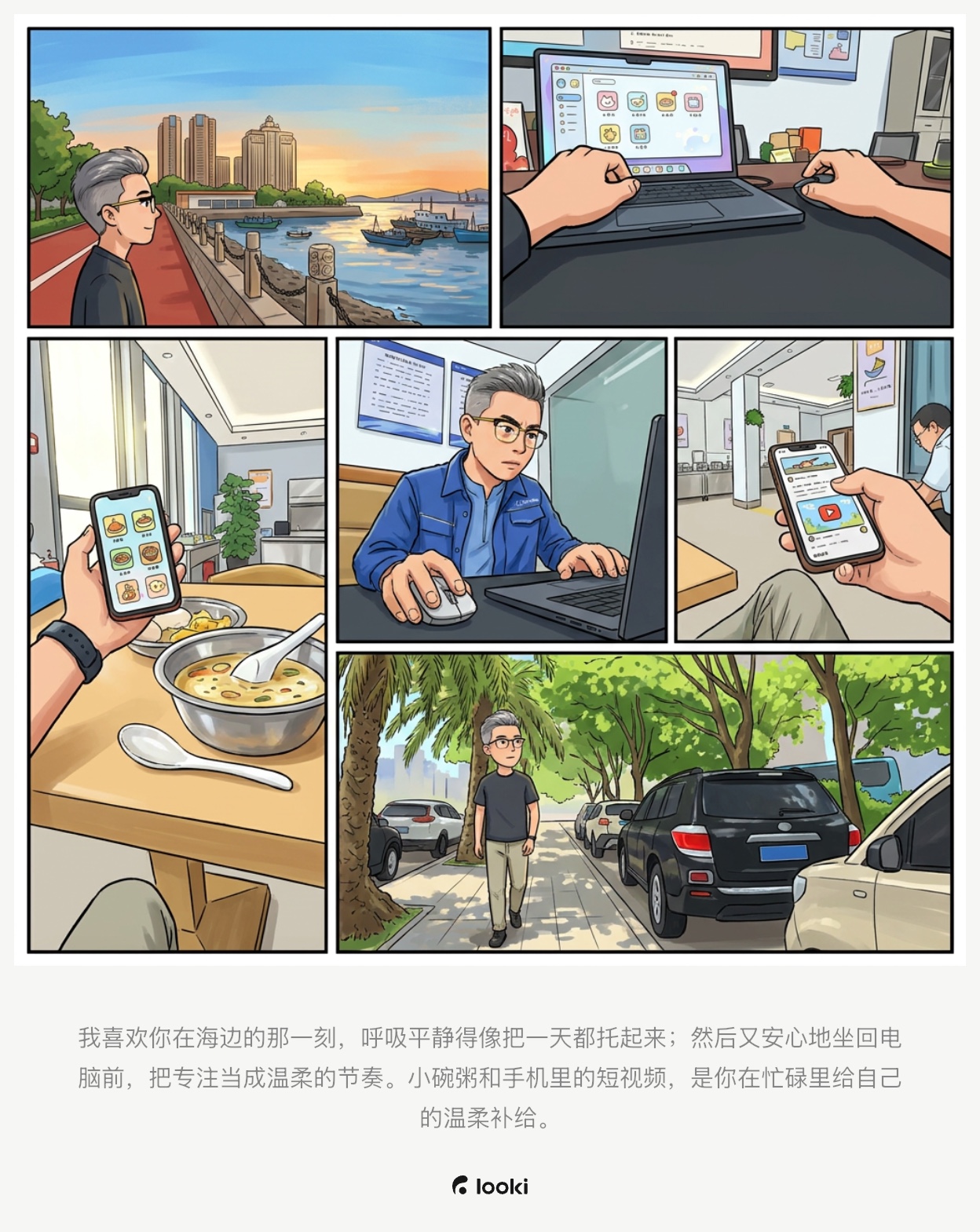 海边的温柔节奏