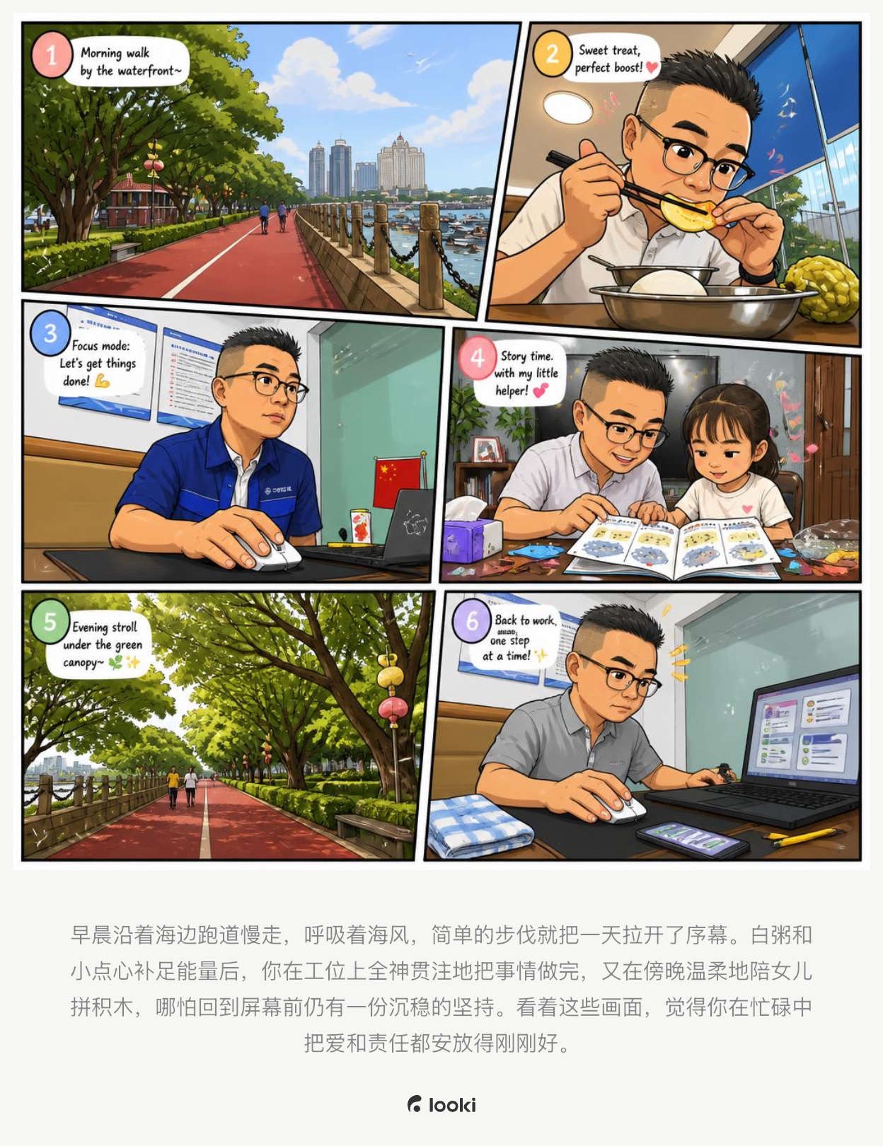 忙碌里安放刚刚好